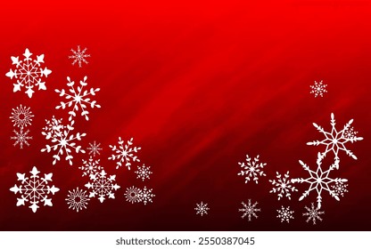 Fondo de invierno, copos de nieve sobre un hermoso fondo, fondo de Navidades para tarjetas, nevada. Paisaje natural nevado