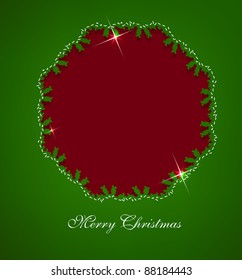 winter background with snowflakes for your text or image