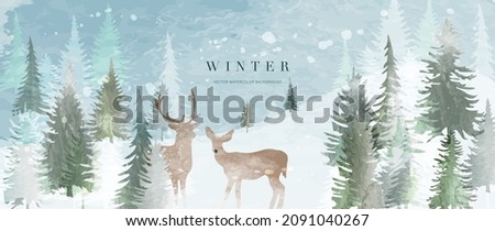 Similar – Image, Stock Photo Christmas Watercolor