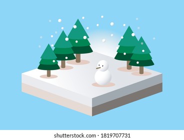 Winter backgrounds and landscapes. Christmas , frozen and snow . New Year holidays and vacation flat backdrops for postcards or website banners.