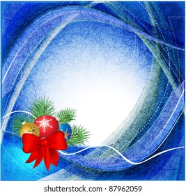 Winter banner. Vector illustration