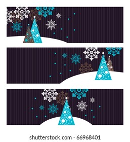 Winter banners