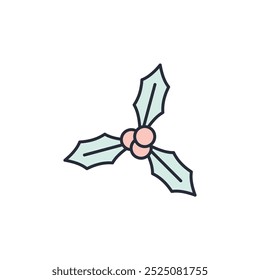 Winter Berry icon vector illustration. Winter Berry symbol isolated on white background