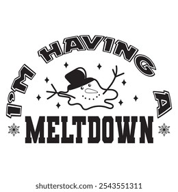 Winter Black and White Quotes Design. Perfect design for greeting cards posters T shirts banners