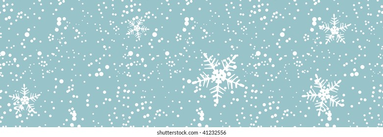Winter blizzard, seamless background for your design