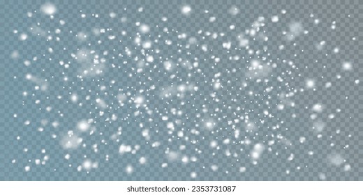 
Winter blizzard with sparkles, falling snow with snowflakes and blizzard. Illustration. Light, dust, winter, blizzard, Christmas, vector. The effect of a winter storm, snowfall, ice.