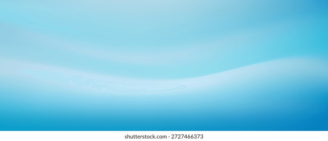 Fundo de gradiente azul de inverno. Natal azul branco neve paisagem bg. Transições suaves de ondas fluidas. Para apresentações corporativas, aplicativos, projetos digitais e de negócios.
