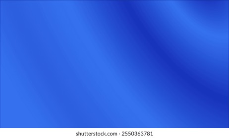 Fondo de gradiente azul de invierno. Telón de fondo de Anuncio de nieve de viento de cielo líquido de temporada de Festiva. Ambiente fresco de atmósfera congelada. Navidades de temporada de fondo estético ondulado en colores azul oscuro. Ilustración vectorial