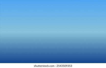 Gradiente azul de inverno com fundo de textura borrada. Design gráfico digital suave. Fundo do gradiente de cor azul vazio para capas de negócios. Fundo de web ou brochura, céu, gelo.