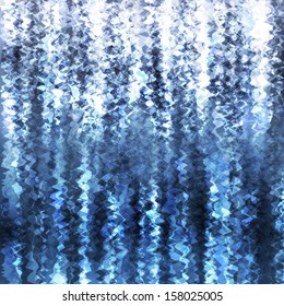 Winter blue lights vector background concept template