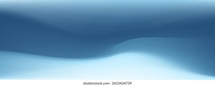 Gradação azul do céu de inverno com gradiente de luz suave e efeitos abstratos de aquarela. Malha pastel lavanda-turquesa para projetos de tempo frio minimalista. Textura embaçada ou efeito líquido vibrante.