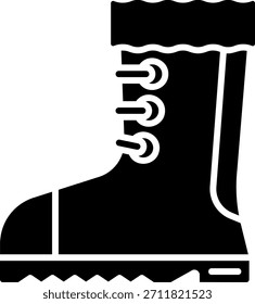 Winter Boot Icon for Cold Weather Gear
