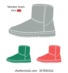 winter boots icon