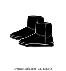 winter boots icon