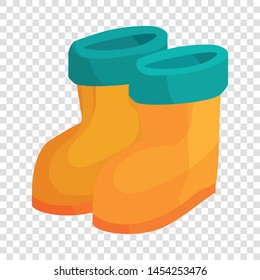 Winter boots icon. Cartoon illustration of winter boots vector icon for web