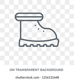 winter Boots icon. winter Boots design concept from Winter collection. Simple element vector illustration on transparent background.