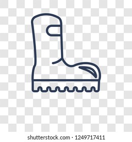 winter Boots icon. Trendy winter Boots logo concept on transparent background from Winter collection