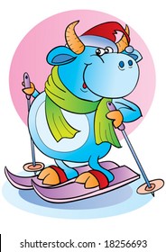 The winter bull