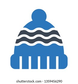  winter cap glyph double color