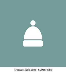 winter cap icon vector illustration, can be used for web and design