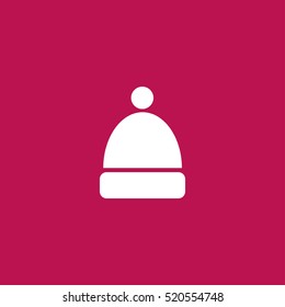 winter cap icon vector illustration, can be used for web and design