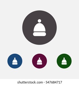 winter cap icon vector illustration, can be used for web and design