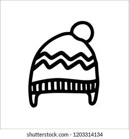 Winter Cap Vector Illustration
