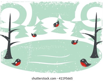 winter card