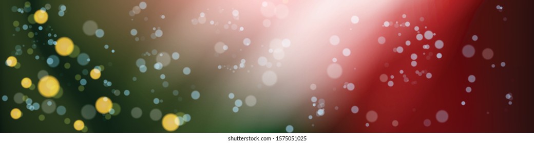 Winter Celebration Bokeh Computational Generative  background illustration