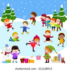 Winter children