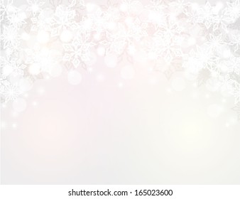 Winter Christmas background