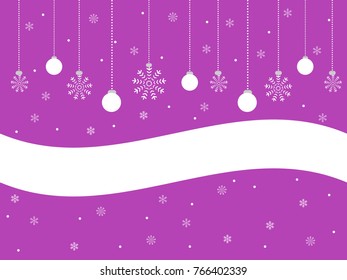 Winter Christmas background