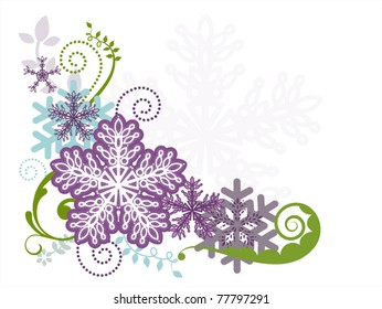 Florecen las navidades de invierno (en capas)