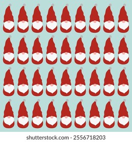 WINTER CHRISTMAS GNOMES DESIGN PATTERN