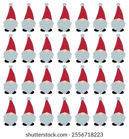 WINTER CHRISTMAS GNOMES DESIGN PATTERN