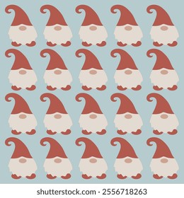 WINTER CHRISTMAS GNOMES DESIGN PATTERN