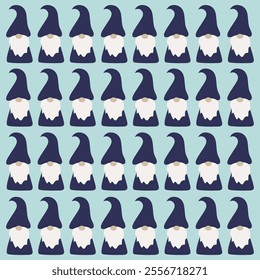 WINTER CHRISTMAS GNOMES DESIGN PATTERN