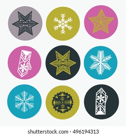 Winter Christmas Print Design