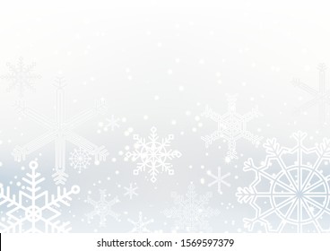 Winter Christmas season with holiday decorations.  space copy text and vector design