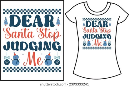 Winter Christmas Snow vector t shirt design. Christmas retro color shirt.
