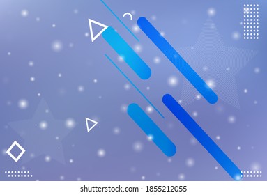 Winter christmas snowflake background. Vector.