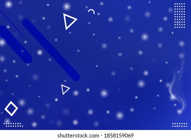 Winter christmas snowflake background. Vector.