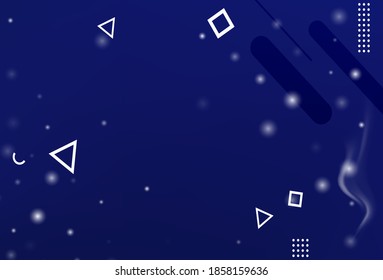 Winter christmas snowflake background. Vector.