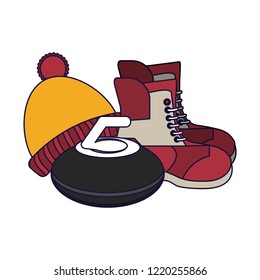 Winter clothes and equipment