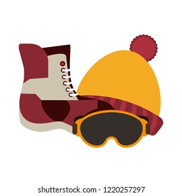 Winter clothes and equipment