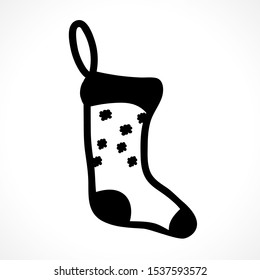 
Winter clothes in a flat style. A collection of Christmas attributes. Cute vector illustration. New Year decoration. Doodle. Fashionable style. Artline.EPS10
