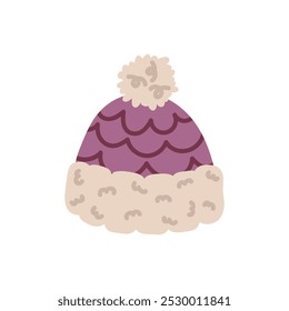 Ilustração de roupa de inverno - Beanie 01