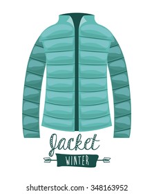 winter clothing design, vector illustration eps10 graphic 