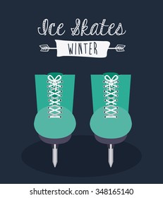 winter clothing design, vector illustration eps10 graphic 