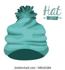 winter clothing design, vector illustration eps10 graphic 